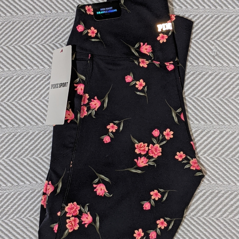 NWT VS PINK ULTIMATE V Leggings 29" 4- Way Stretch - Picture 2 of 14
